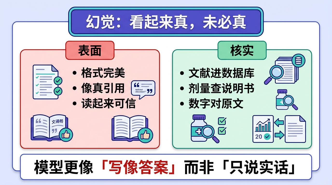 幻觉：表面像真与必须核实