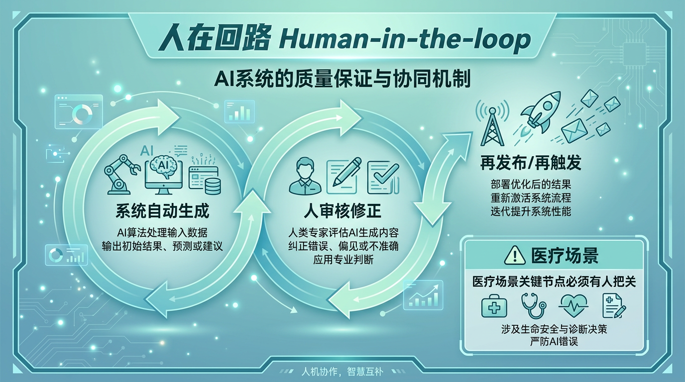 人在回路（Human-in-the-loop）